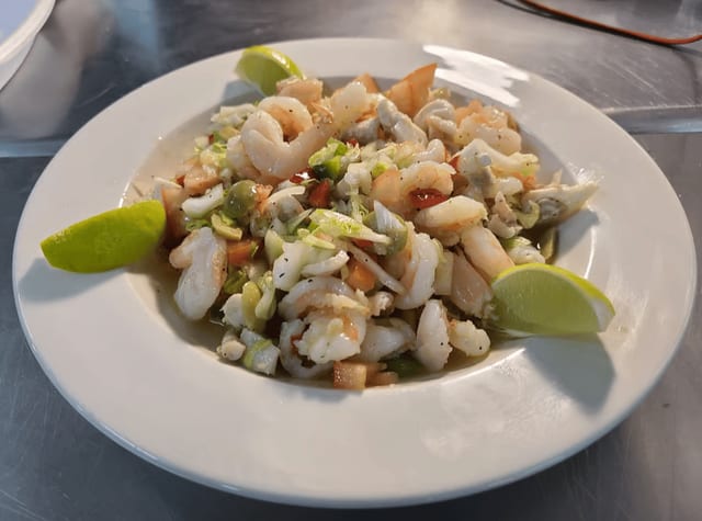 Ensalada De Camarones / Shrimp Salad.