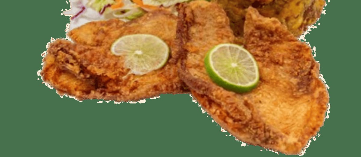 Filete De Pescado Frito / Fried Fish Fillet.