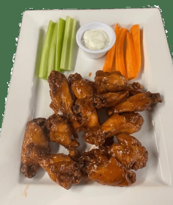 Alitas De Pollo Búfalo (12) / Buffalo Chicken Wings (12).