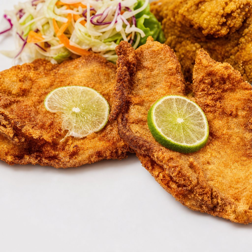 Filete De Pescado Frito / Fried Fish Fillet.