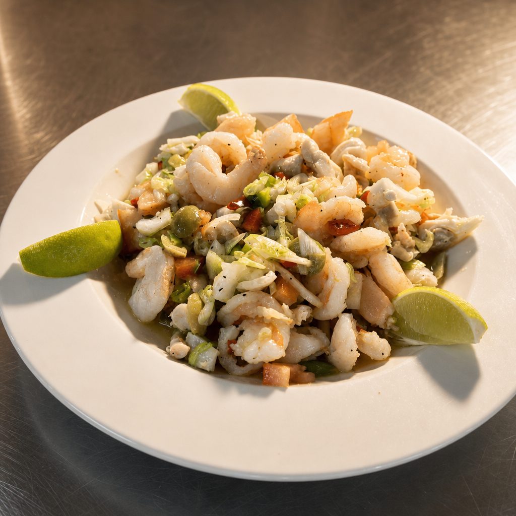 Ensalada De Camarones / Shrimp Salad.