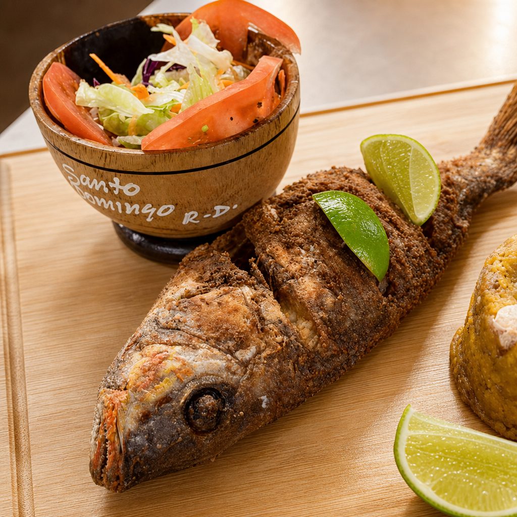 Pescado Rojo Frito / Fried Red Snapper MEDIANO.